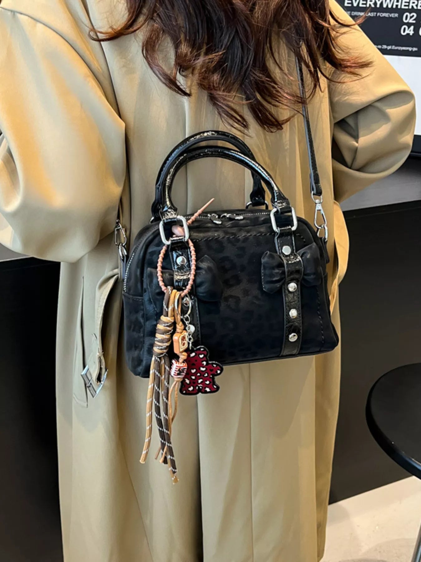 Bow Decor Crossbody Bag