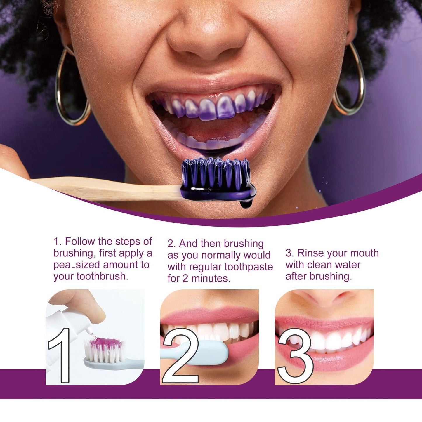 Tooth Cleaning Mousse, Anti-Decay Clean Teeth Tartar Breath Fresh Whitening Teeth Toothpaste