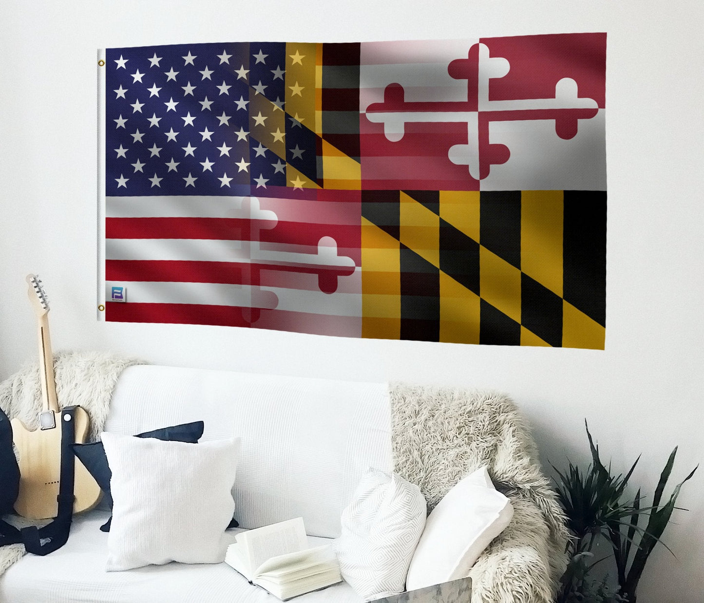 Maryland & American Flag Blend