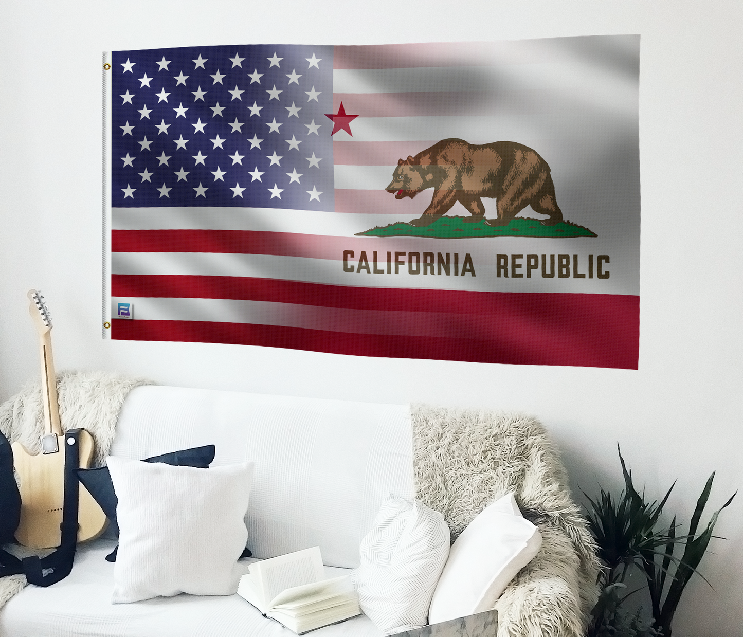 California & American Flag Blend
