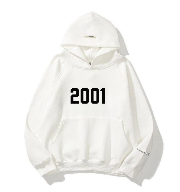 2001 Double Layer Hoodie - Harajuku Style