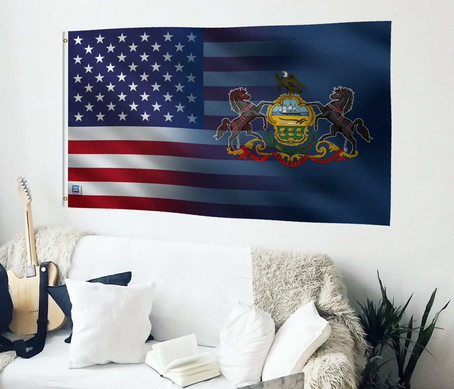 Pennsylvania & American Flag Blend