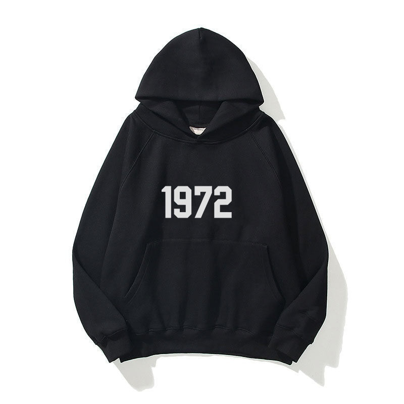 1972 Harajuku Style Hoodie – Double Layer Design