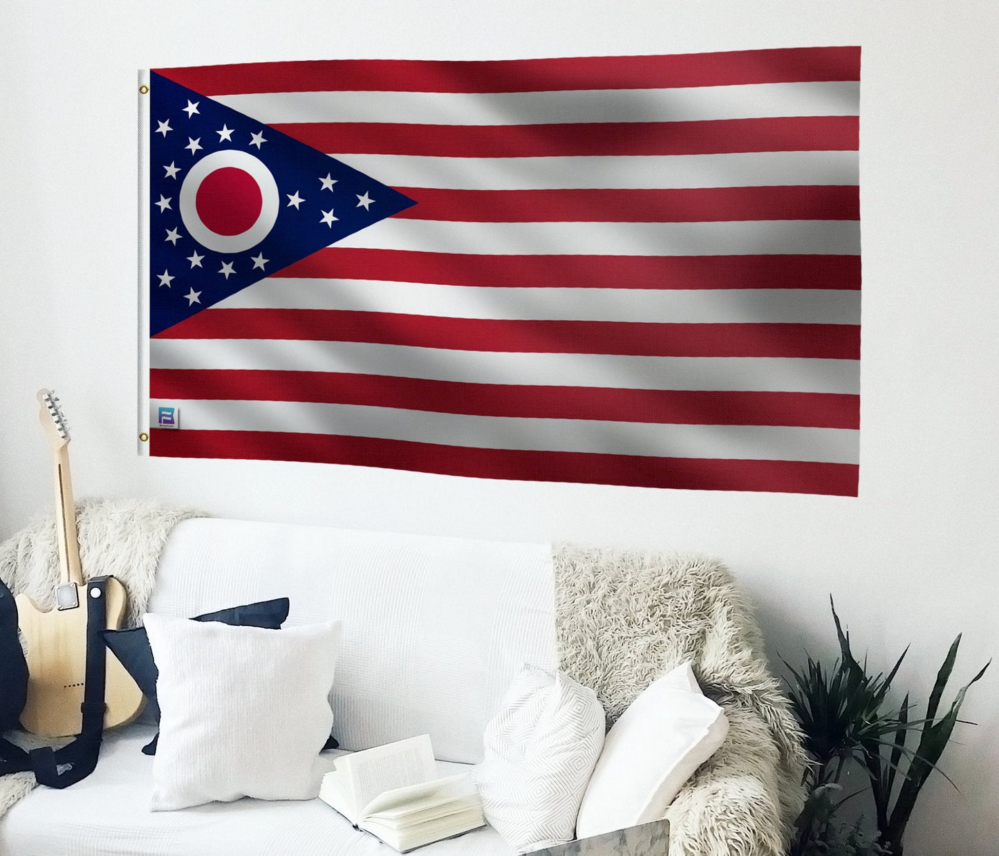 Ohio & American Flag Blend