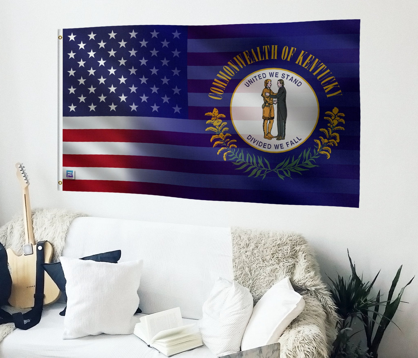 Kentucky & American Flag Blend