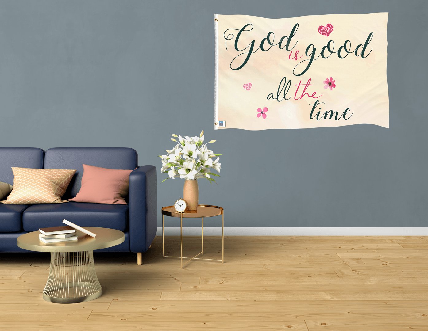 God is Good All the Time Flag