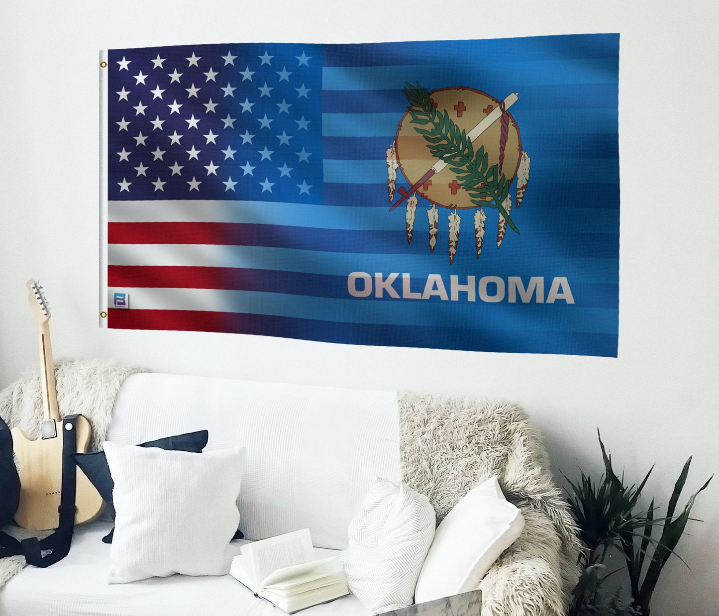 Oklahoma & American Flag Blend