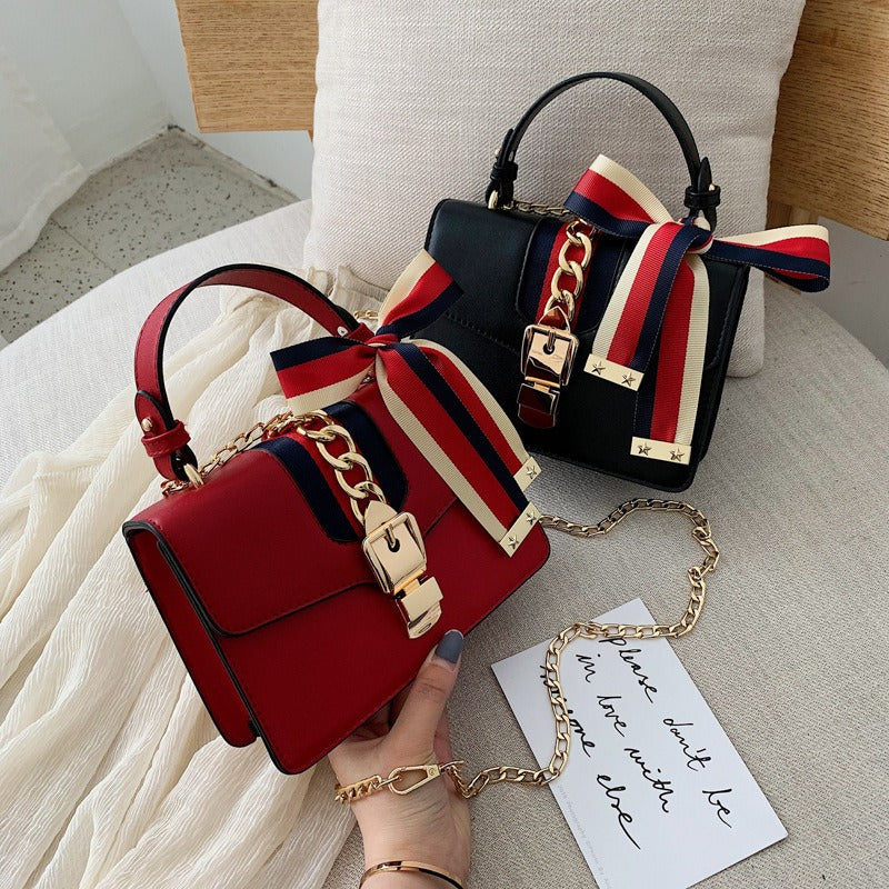 Harajuku-Inspired Crossbody Chain Handbag