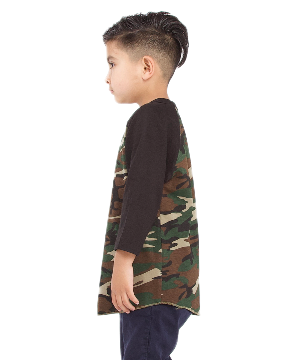 6.0 oz Kids' Raglan