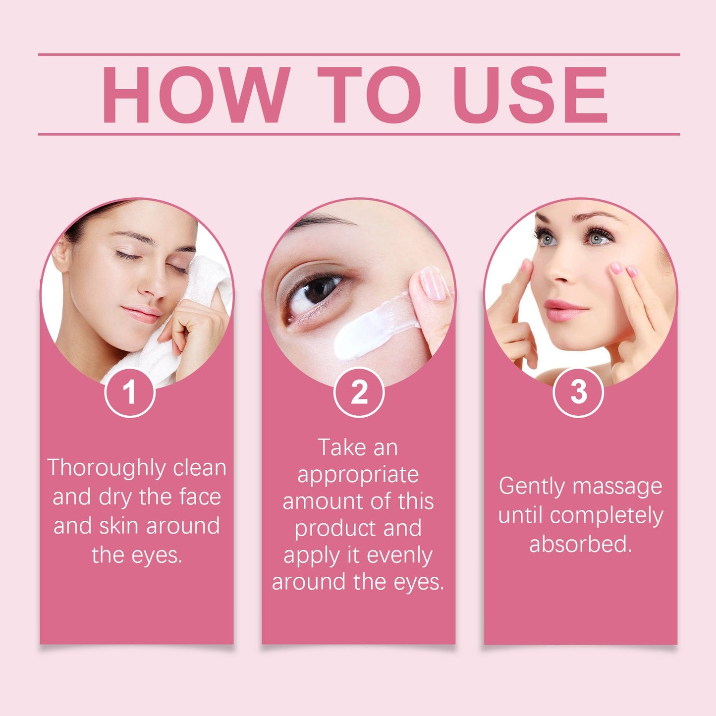 Eye Firming Cream Hydrates And Enhances Elasticity Around The Eyes, Nourishing And Firming Cream For Delicate Skin