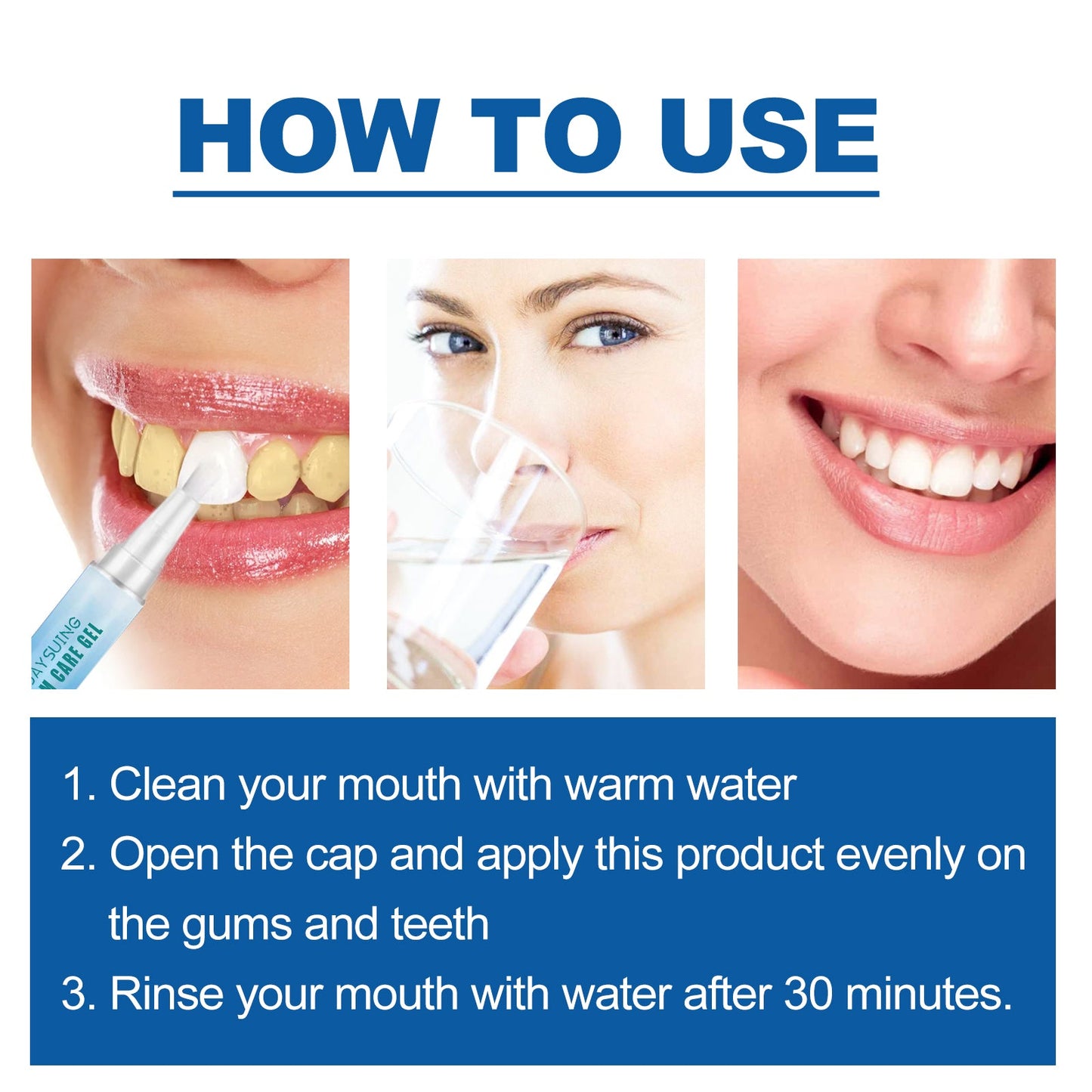 Gum Repair Fluid Pen For Cleaning Stains, Whitening Teeth, Gingival Care And Dental Care