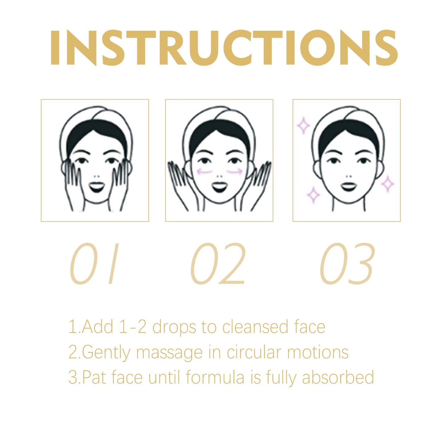 Golden Age Essence Lightening Fine Lines, Firming Skin, Hydrating And Moisturizing Face Essence