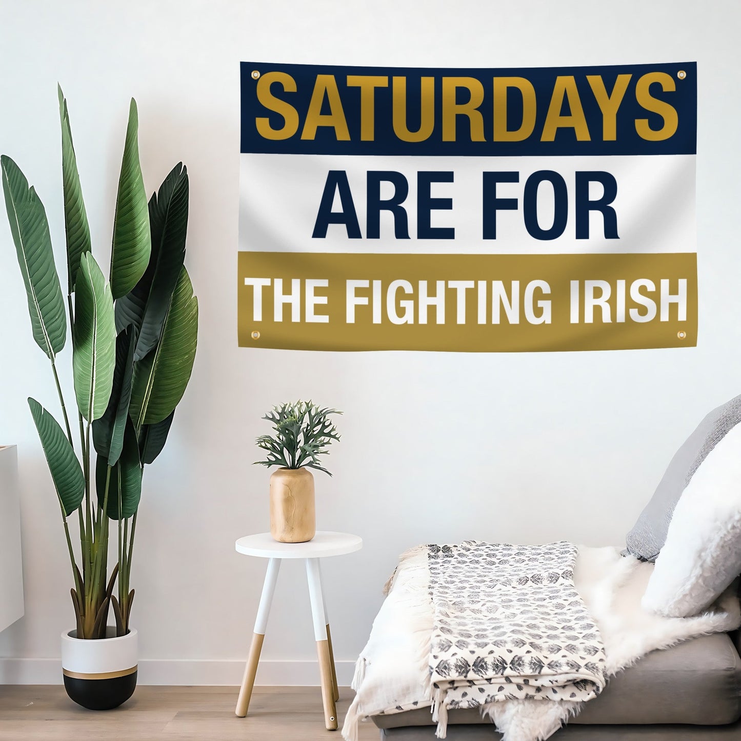 Saturdays Are for the Fighting Irish Flag