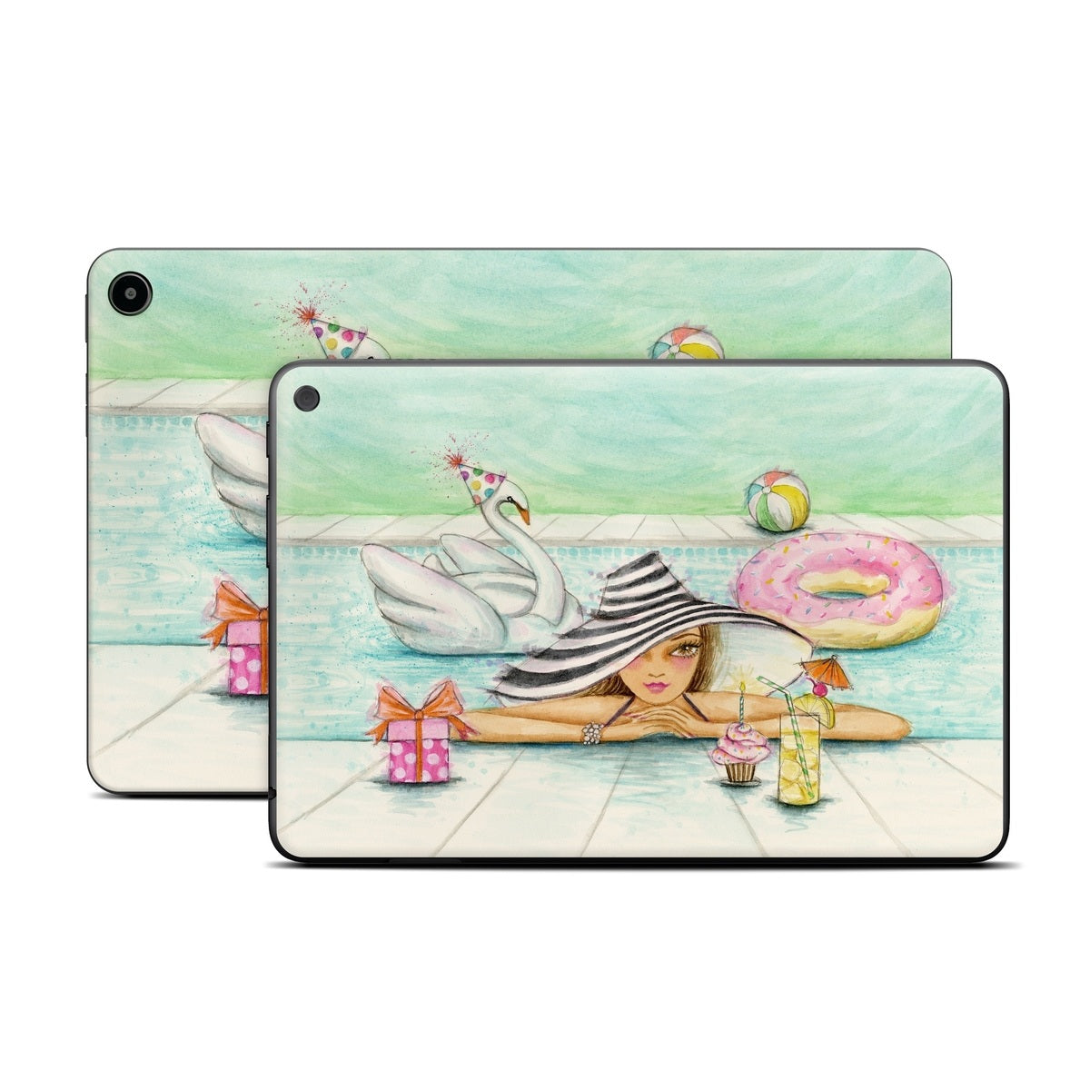 Delphine at the Pool Party - Amazon Fire Skin