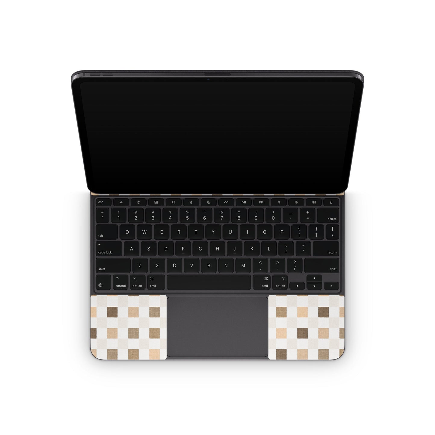 Neutral Checker - Apple Magic Keyboard for iPad Skin