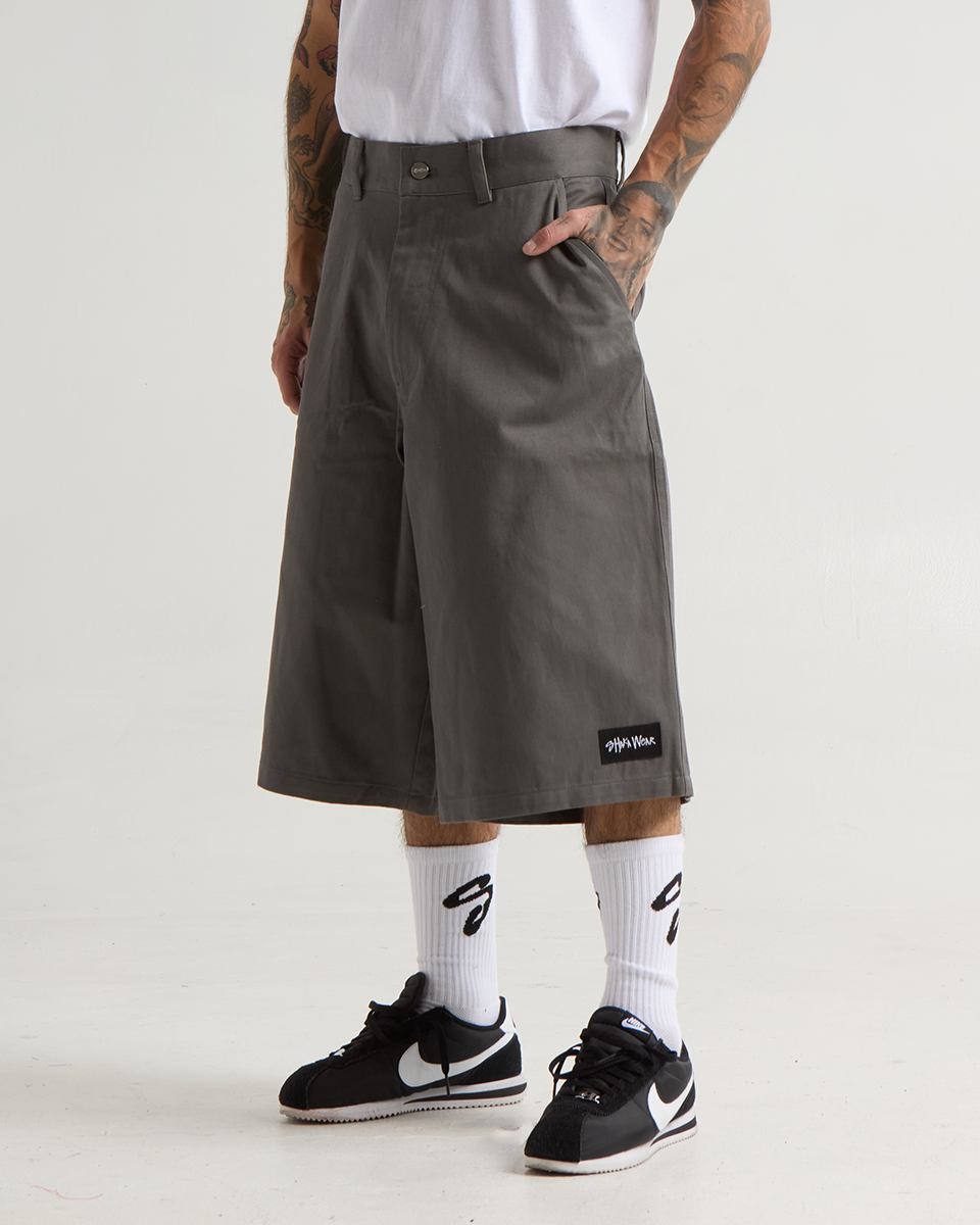 Baggy Twill Shorts