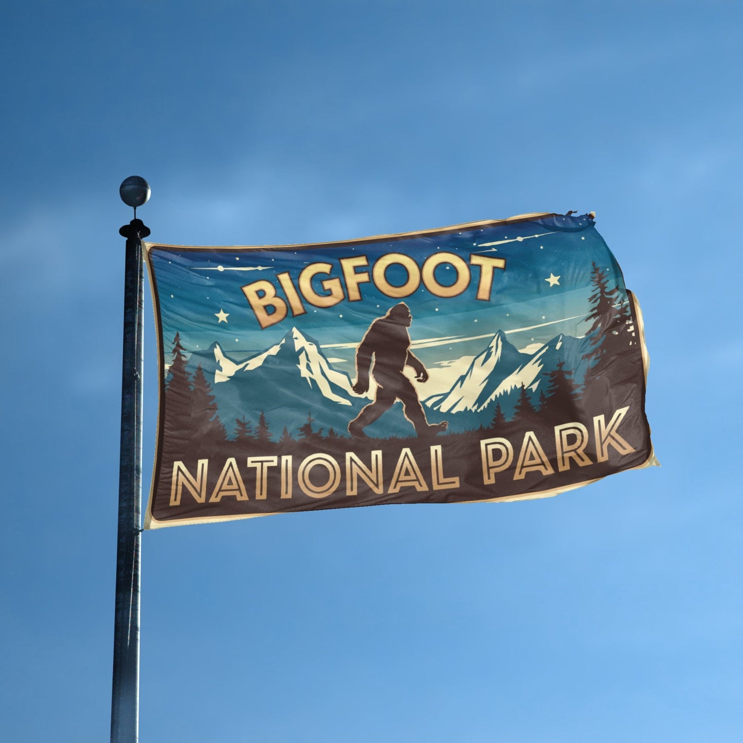 Bigfoot National Park Flag