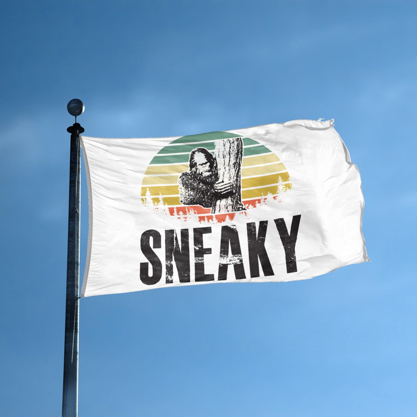 Bigfoot Sneaky Flag