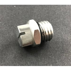 Premium Silver Billet Oil Fill Cap for Briggs LO206 and Animal Engines