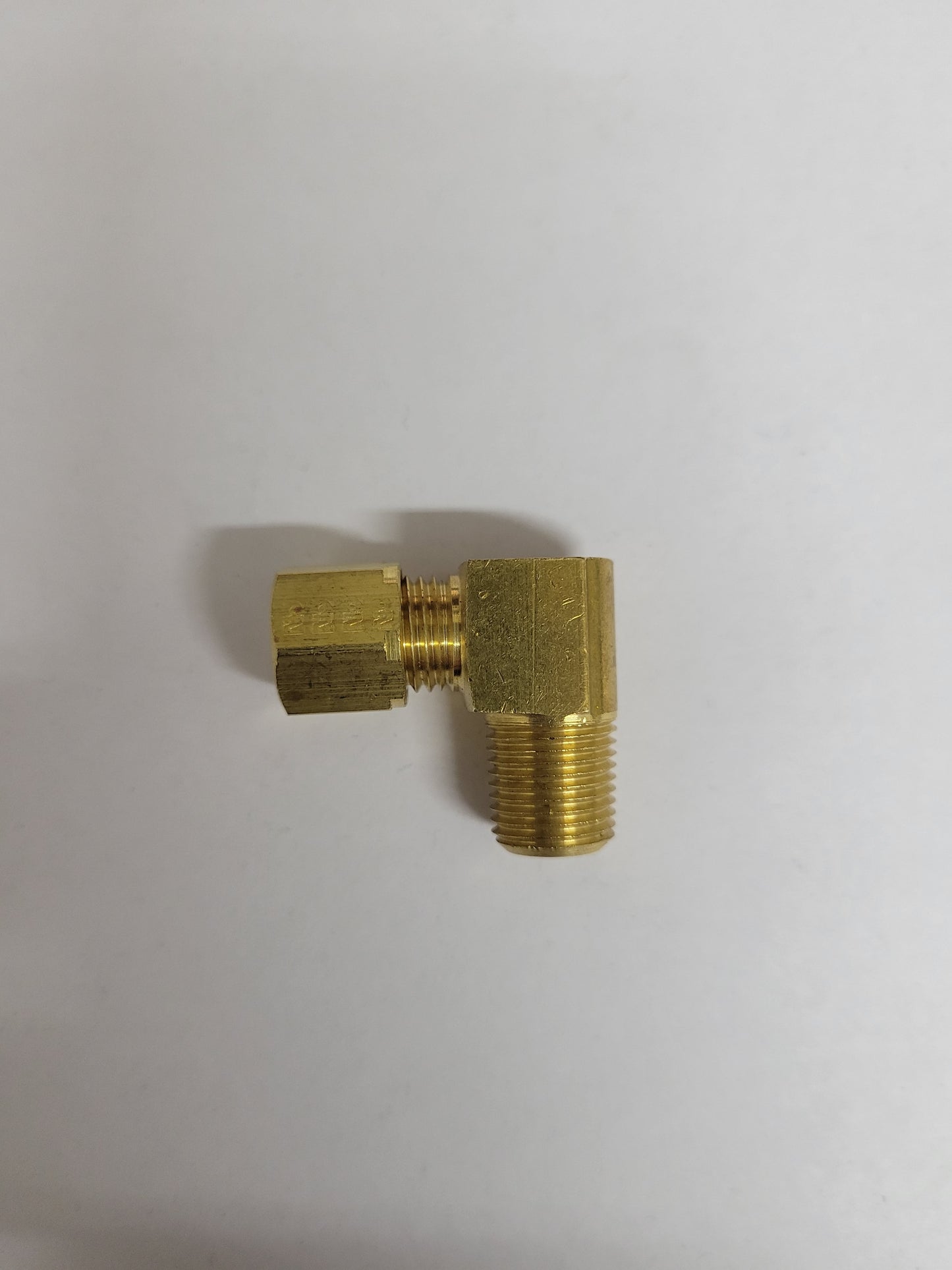 Brass 90-Degree Fitting for 3/16 Nylon Brake Tube