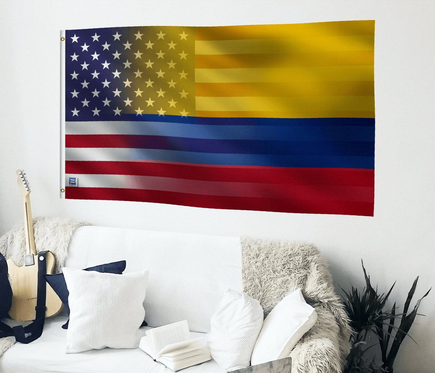 Colombian American Hybrid Flag