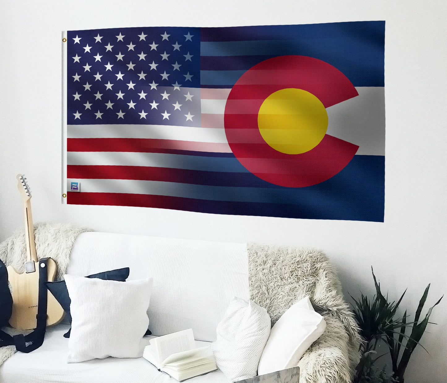 Colorado & American Flag Blend