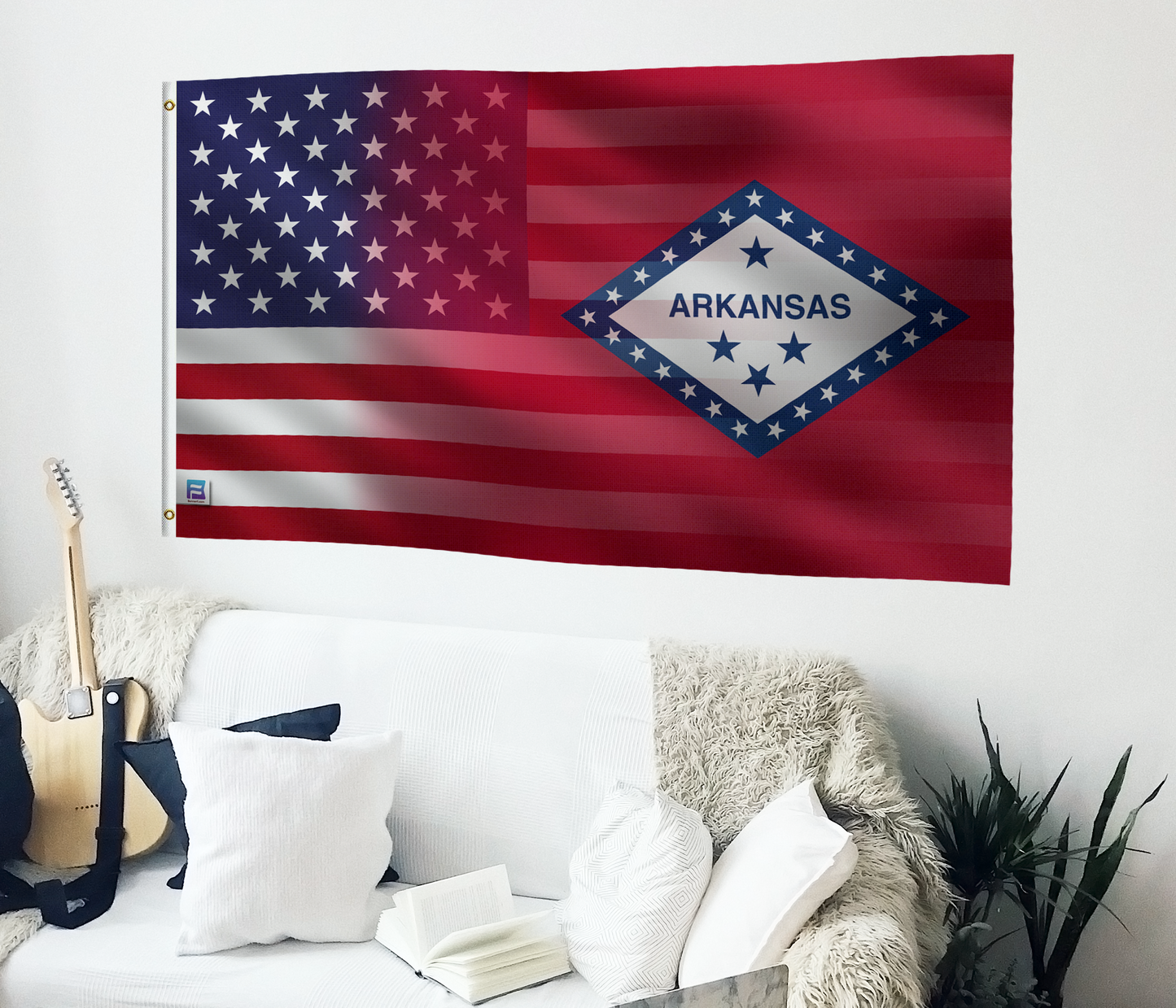 Arkansas & American Flag Blend