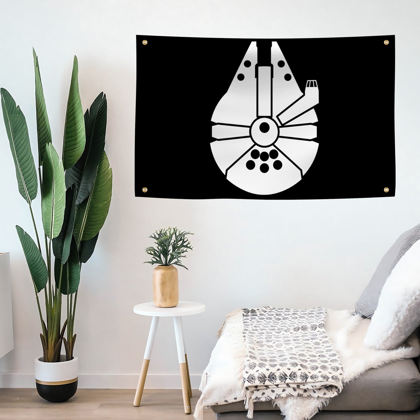 Star Wars Millennium Falcon Flag
