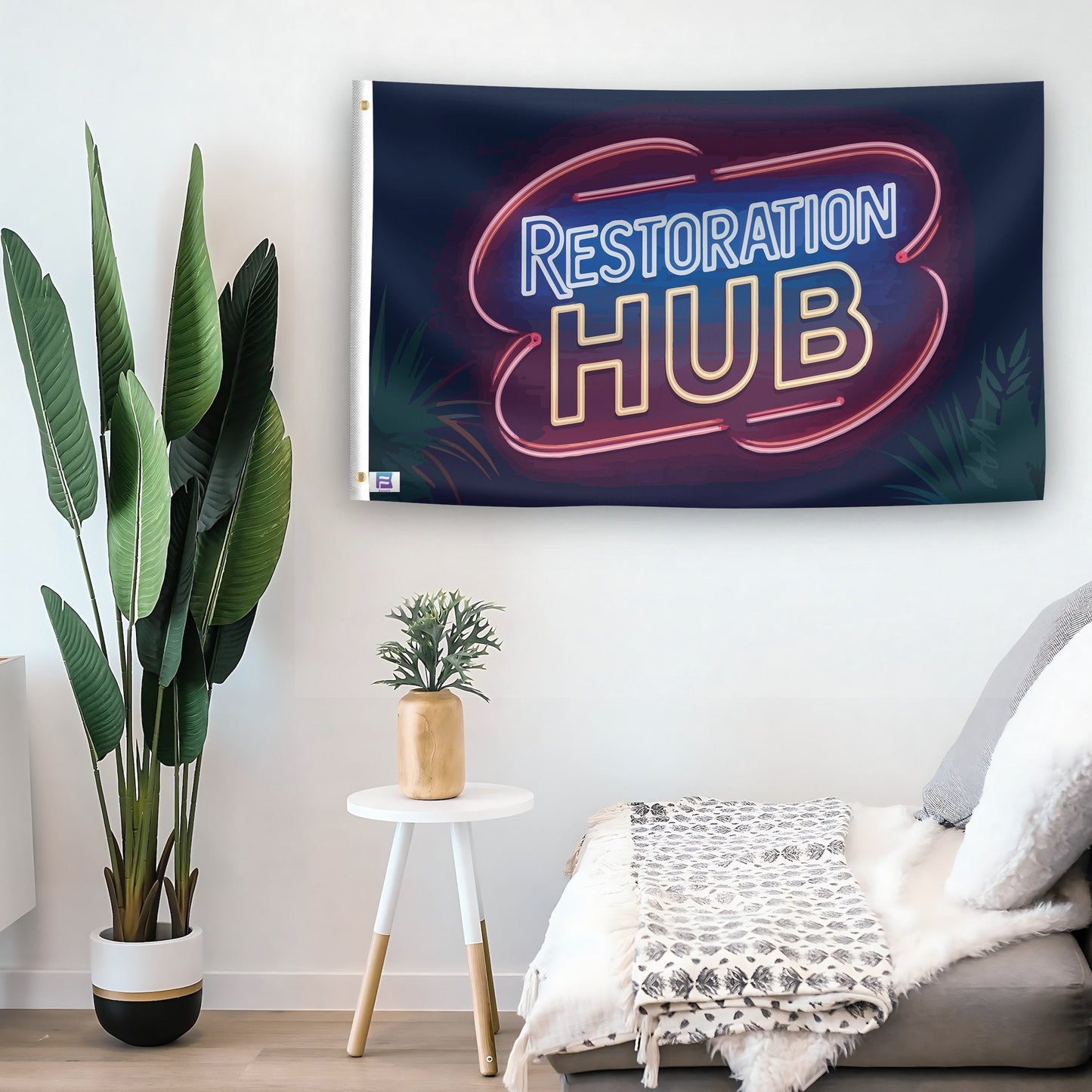 Restoration Hub Flag