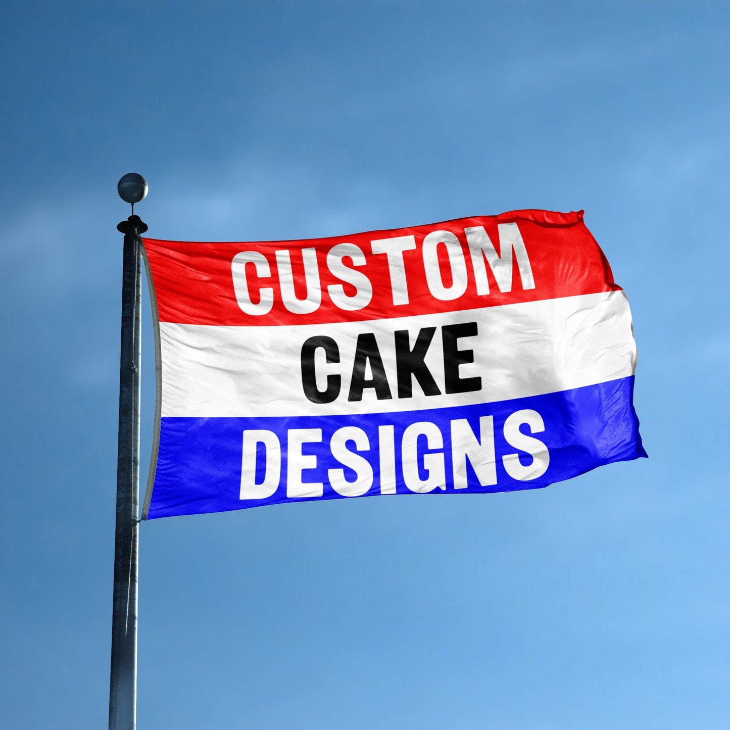 Cake Designs Business Storefront Flag