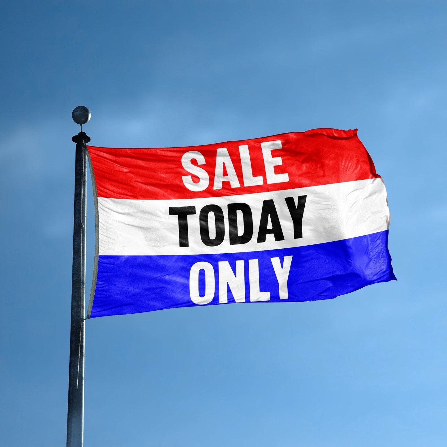 Sale Today Only Business Flag