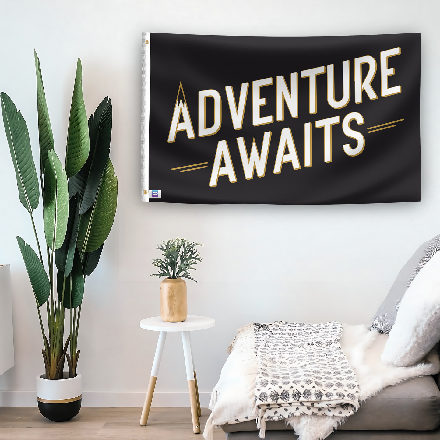 Adventure Awaits You Flag