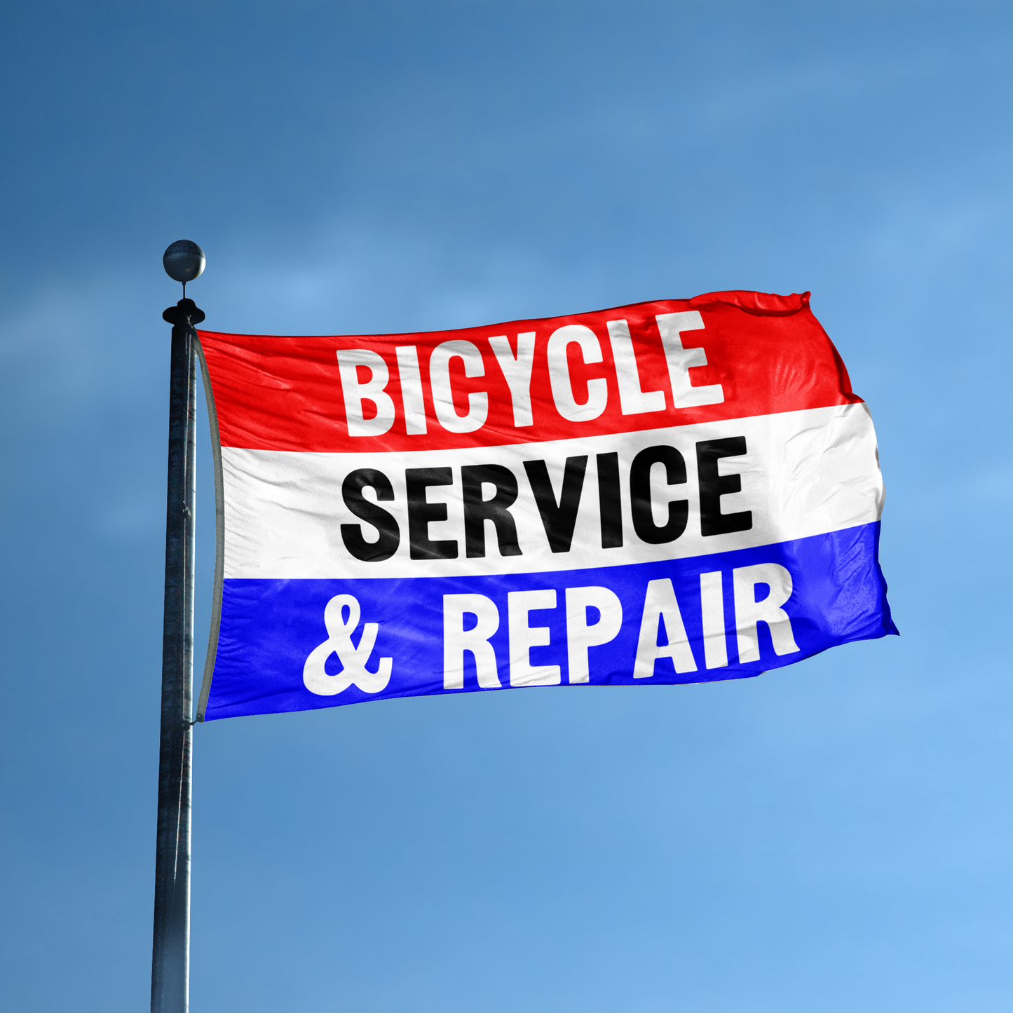 Bike Service & Repair Business Flag