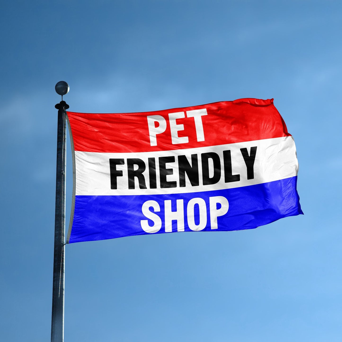 Pet Friendly Shop Business Flag