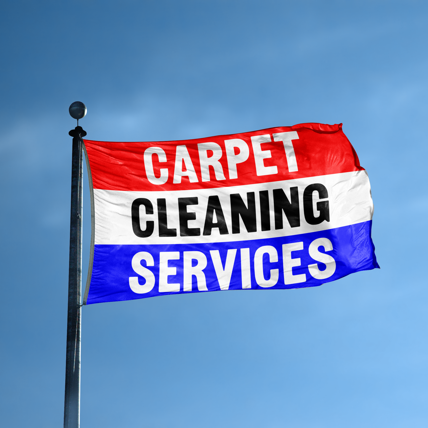 Carpet Cleaning Services Business Flag