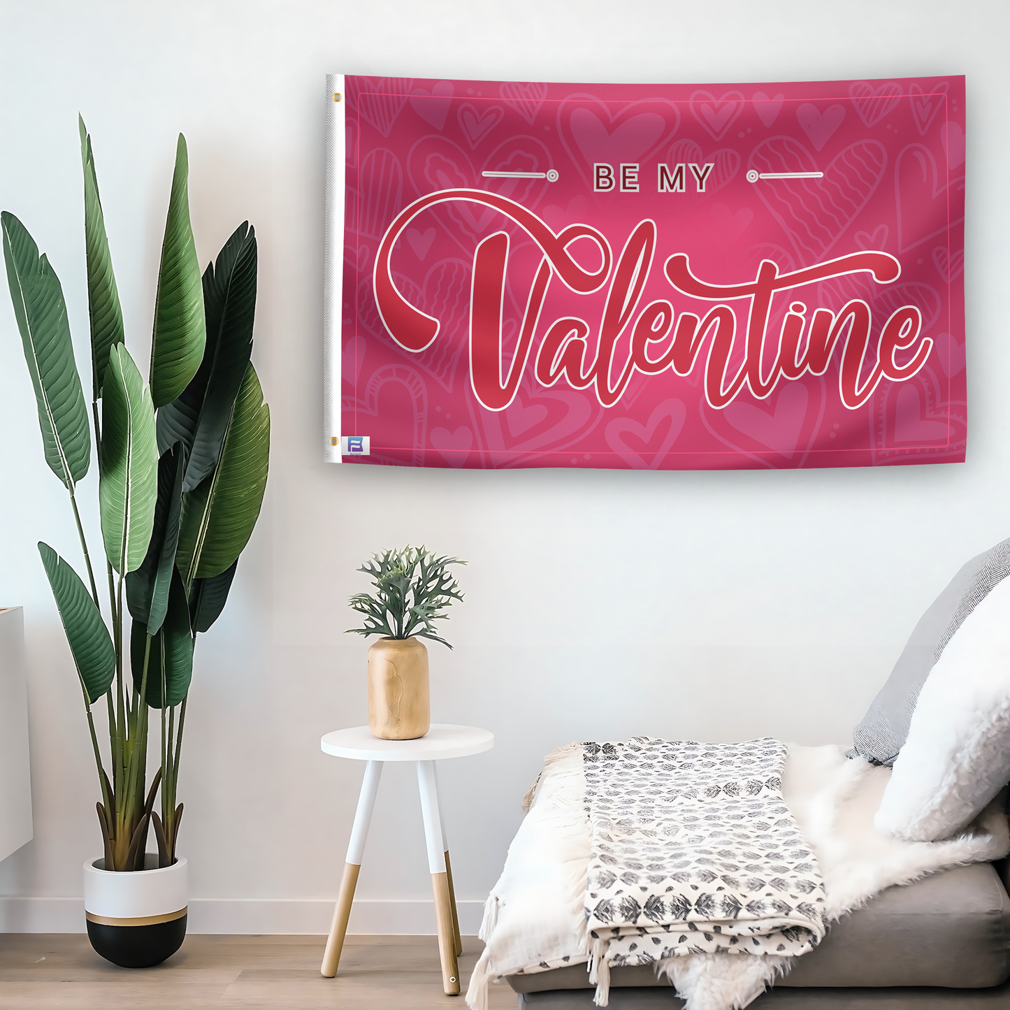 Be My Valentine Flag