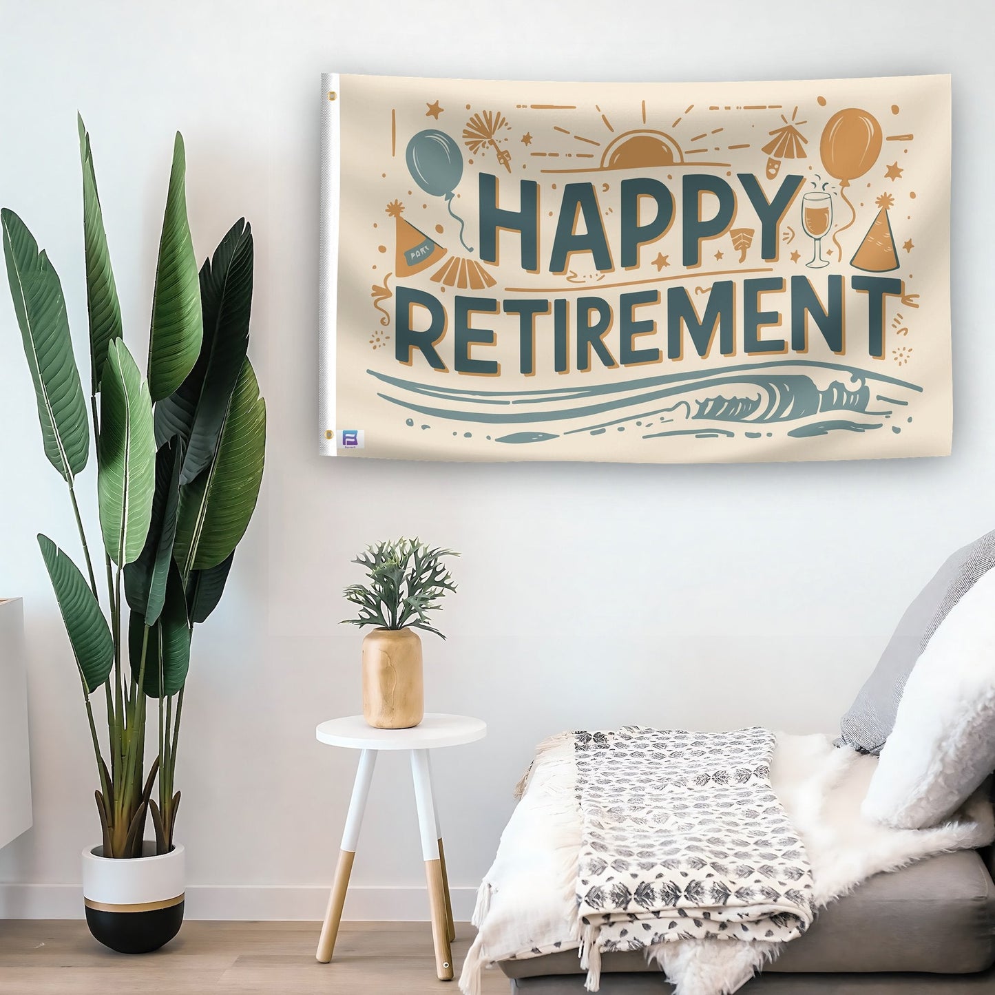 Happy Retirement Flag