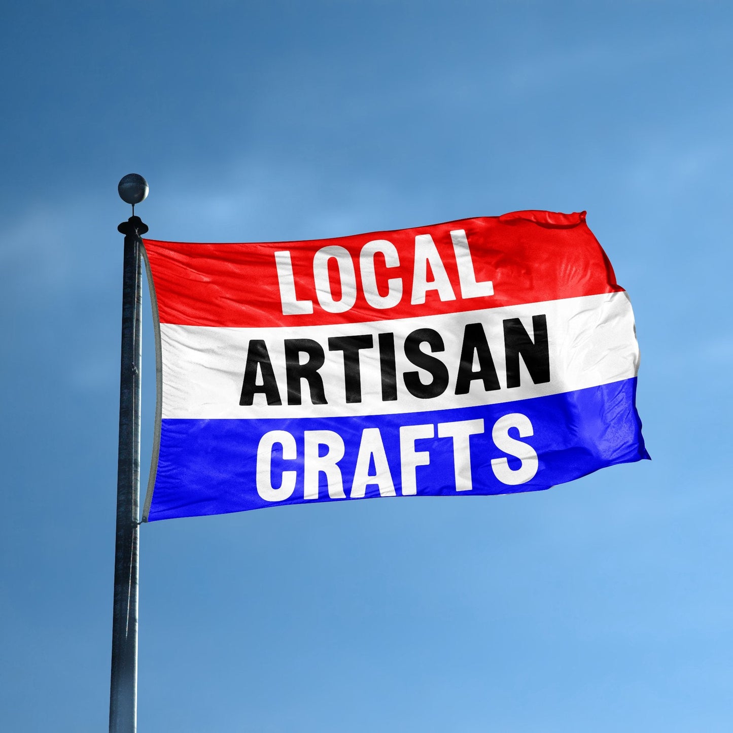 Local Artisan Crafts Business Storefront Flag