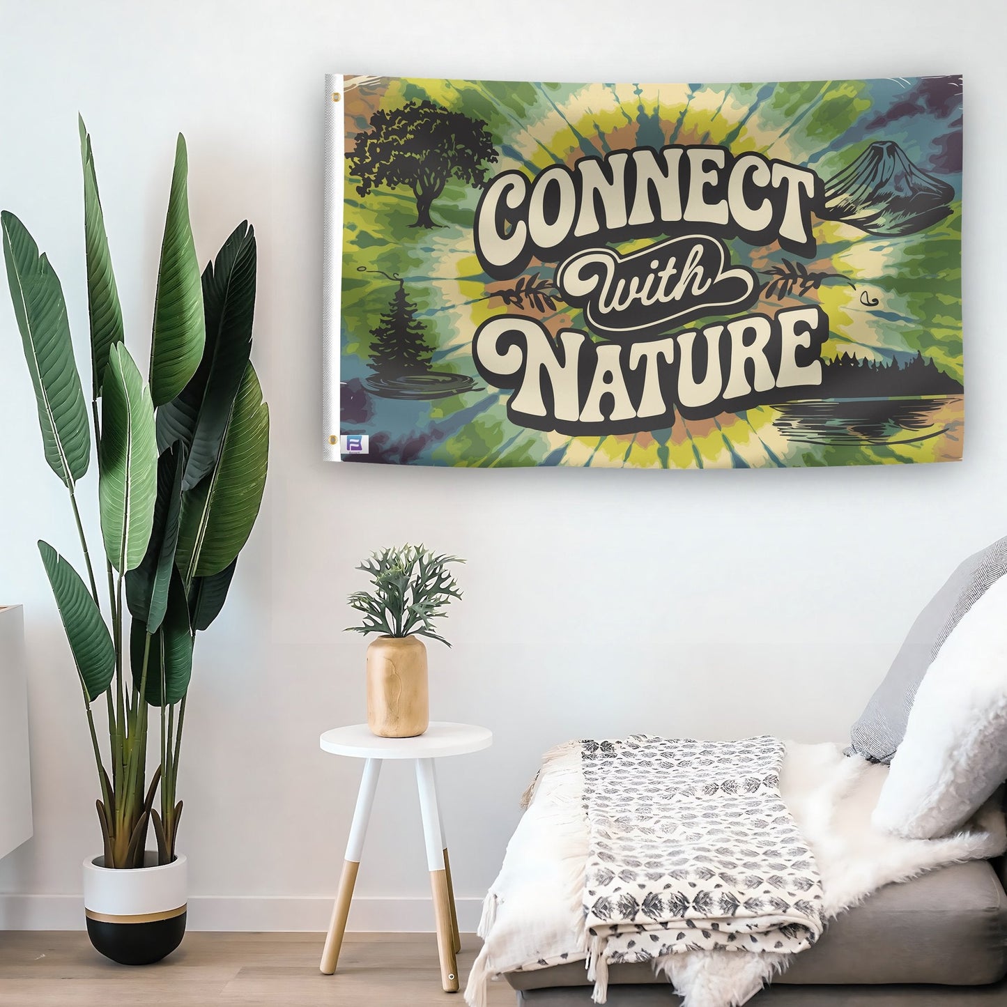 Connect with Nature Flag