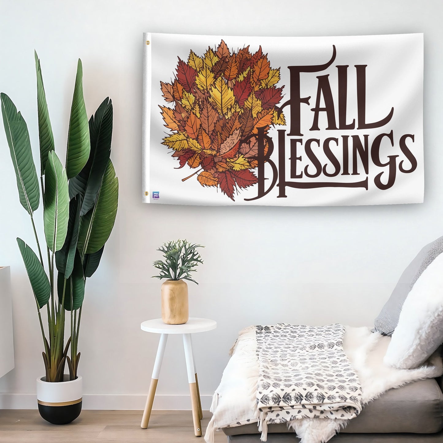 Fall Blessings Seasonal Flag