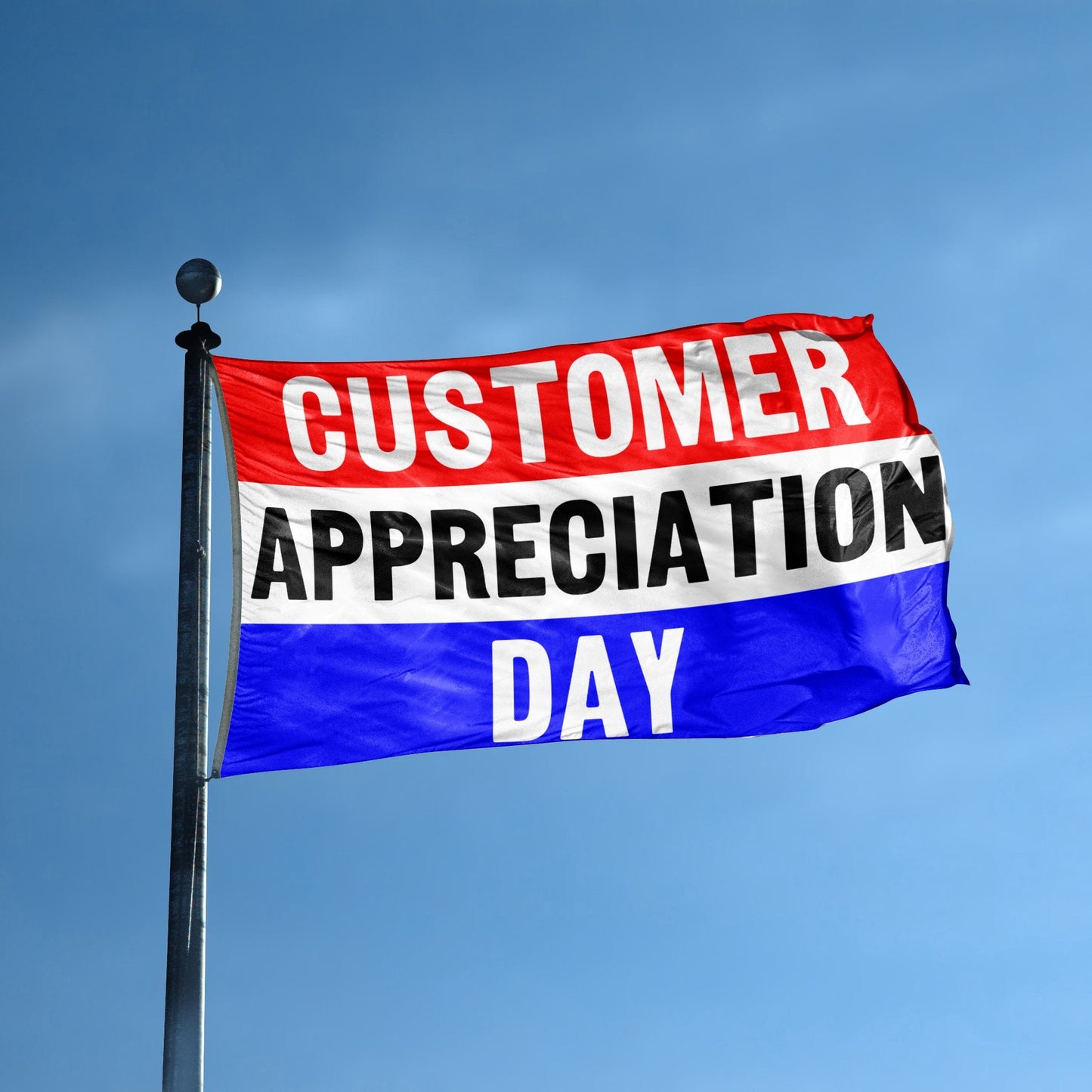 Customer Appreciation Day Business Flag
