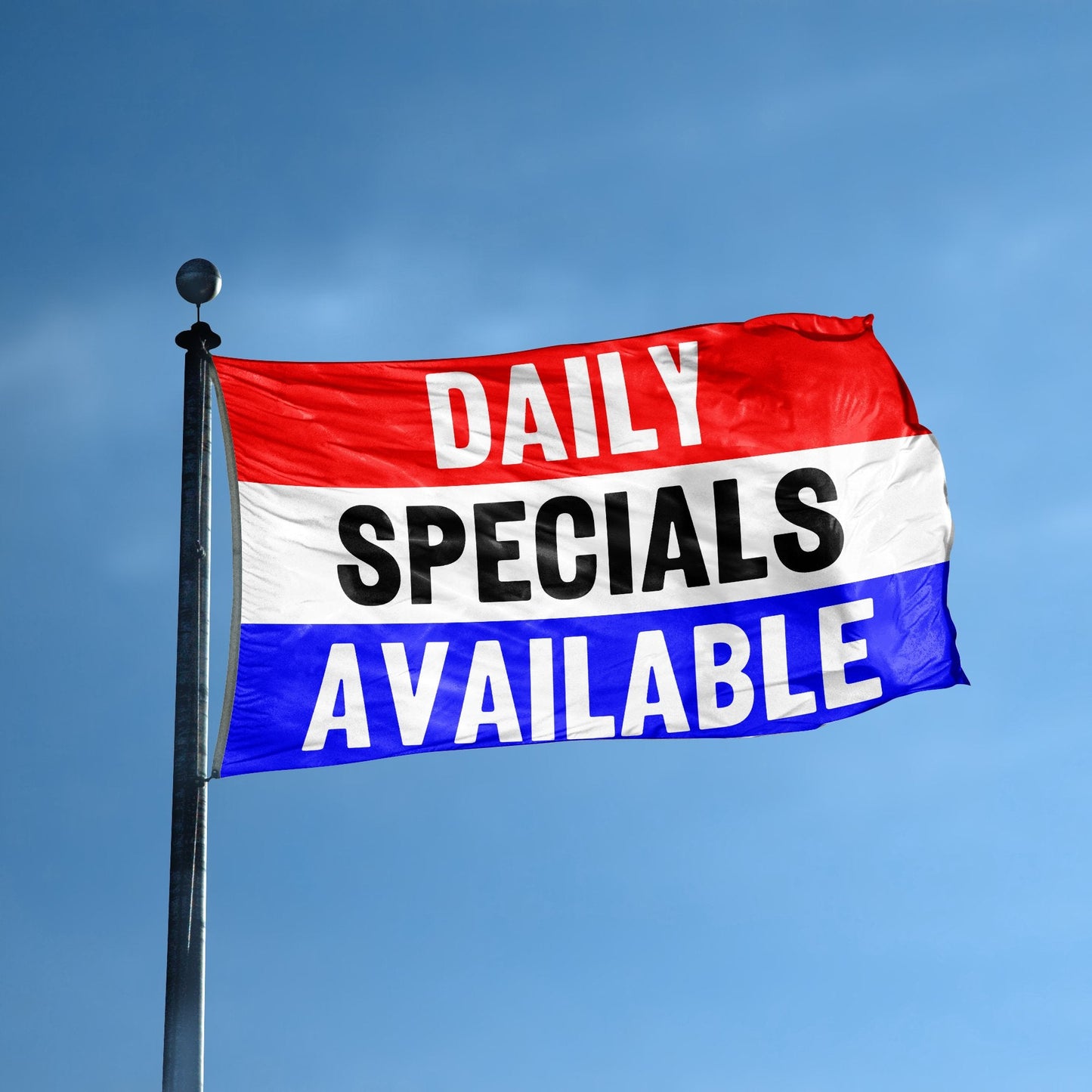 Daily Specials Available Business Flag