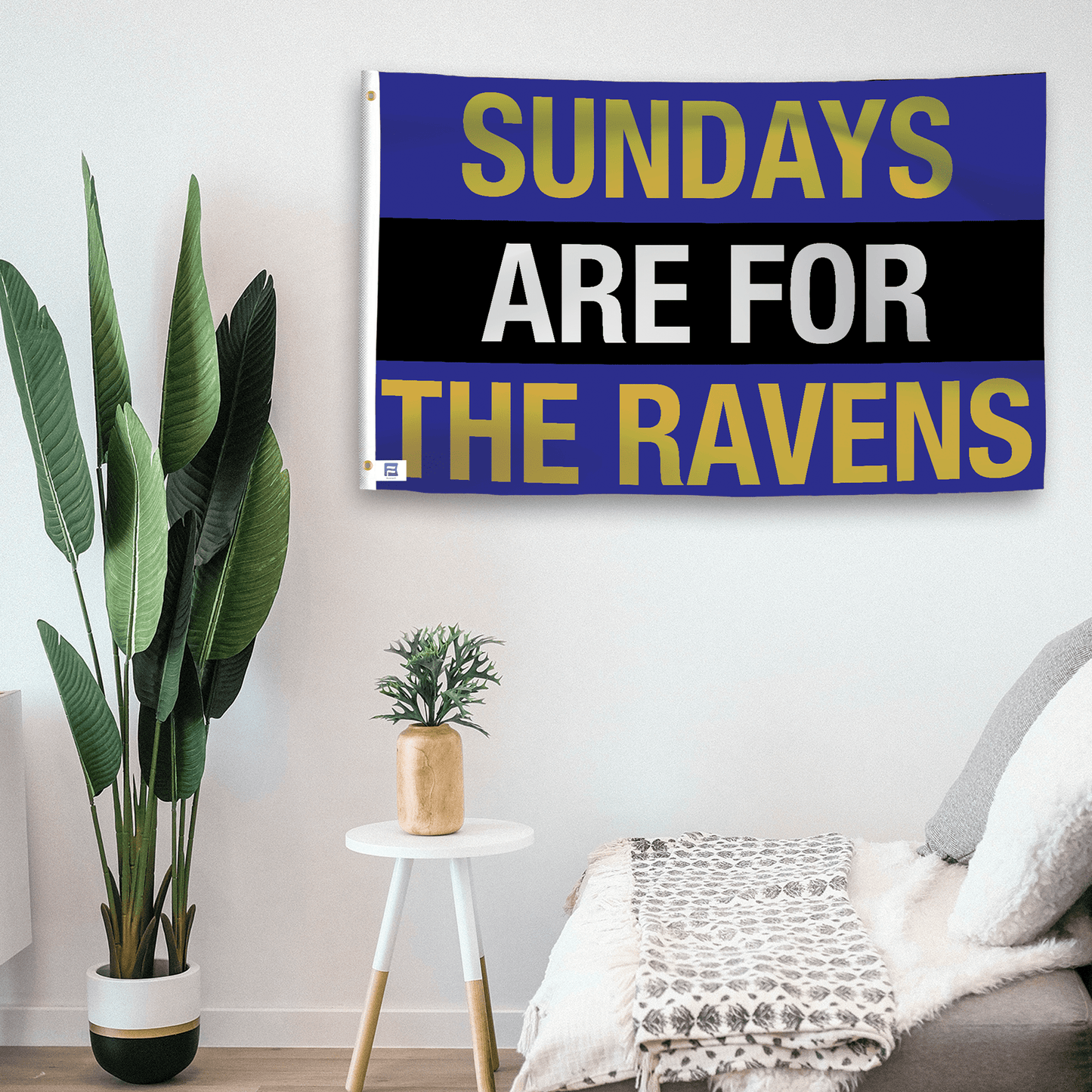 Sundays Are for the Ravens Flag