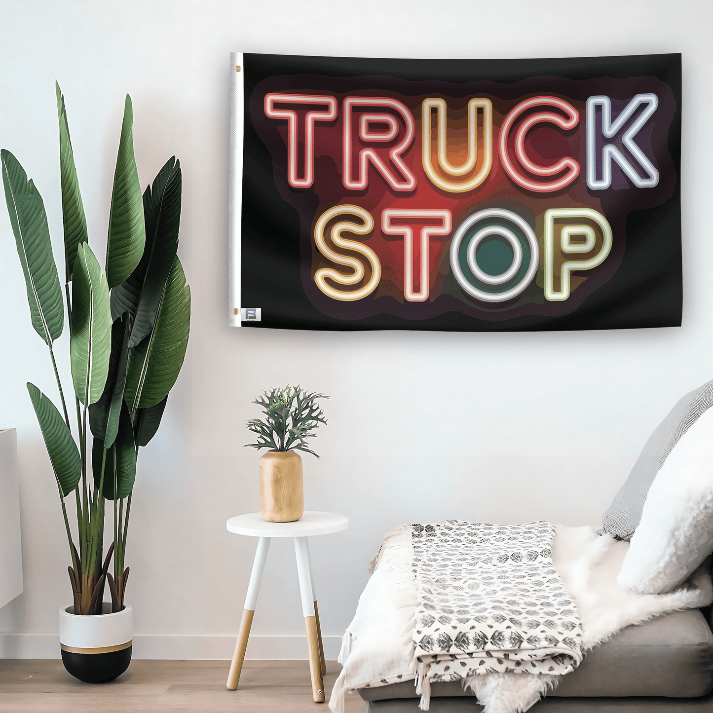 Truck Stop Flag