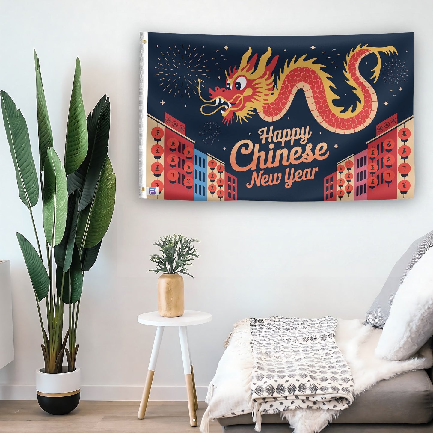Chinese New Year Flag