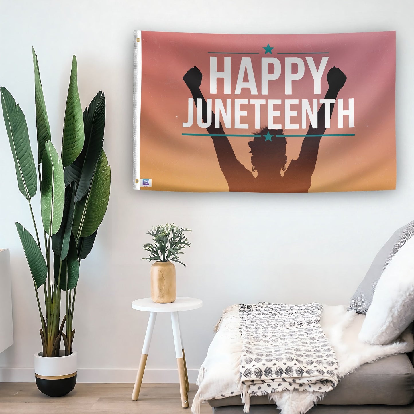 Happy Juneteenth Flag