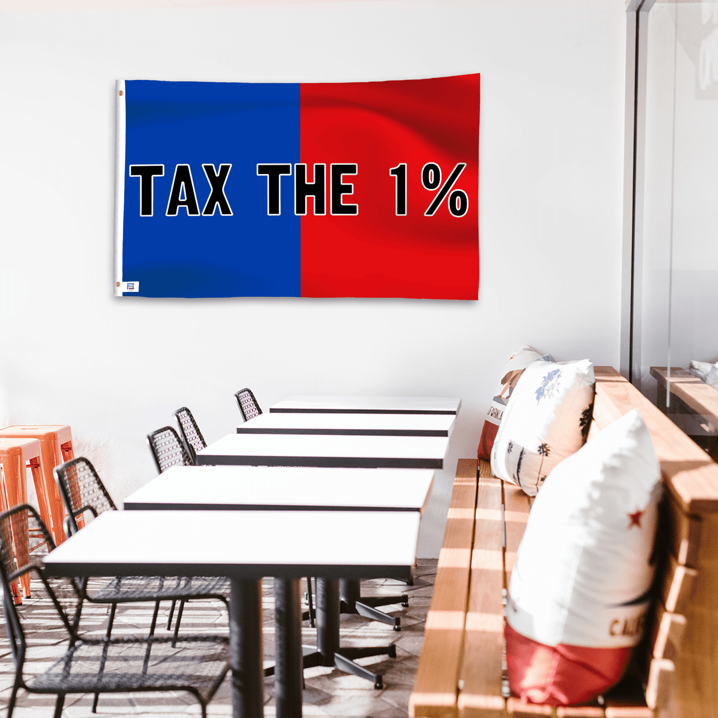 Tax the 1% Flag