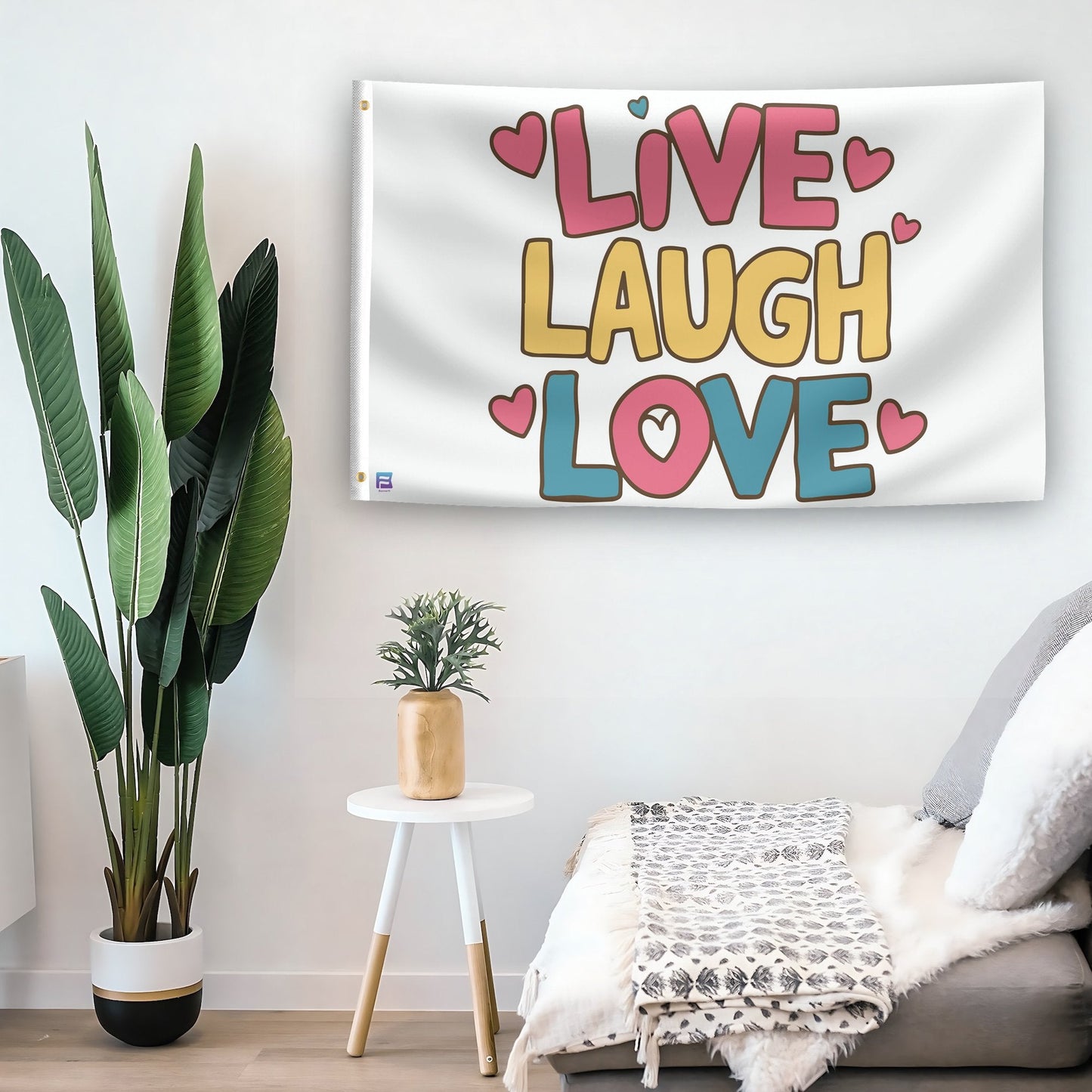 Live Laugh Love Flag
