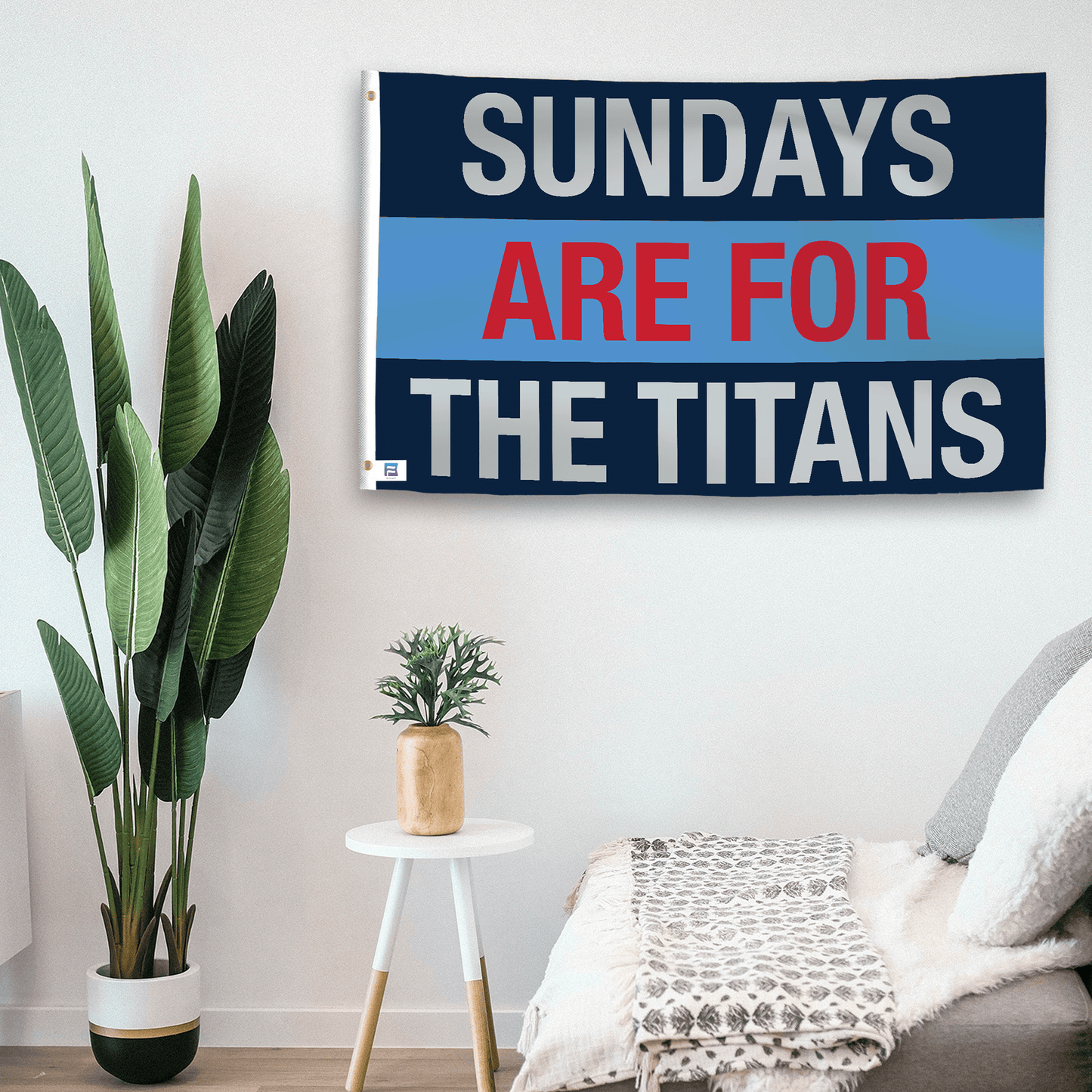Sundays Are for the Titans Flag