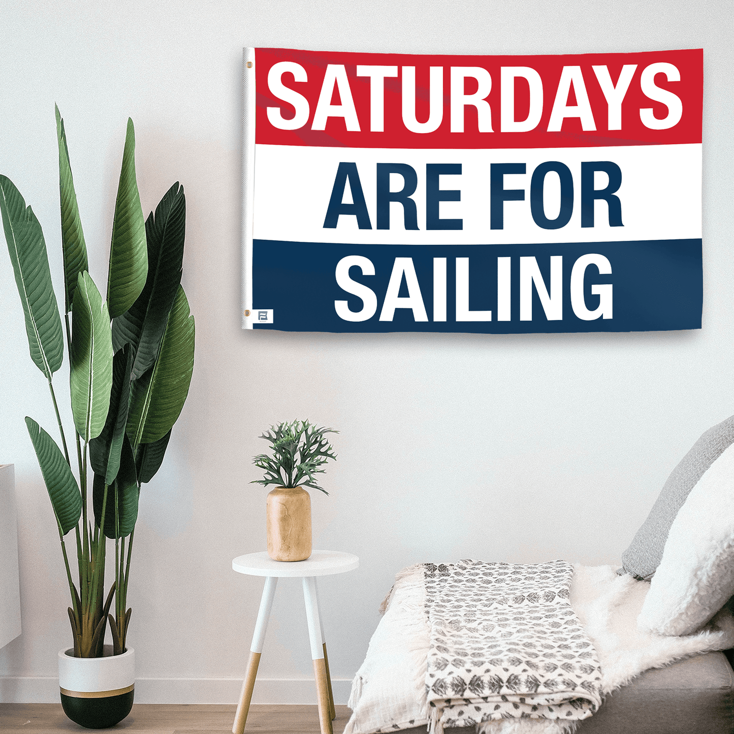 Saturdays Are for Sailing Flag